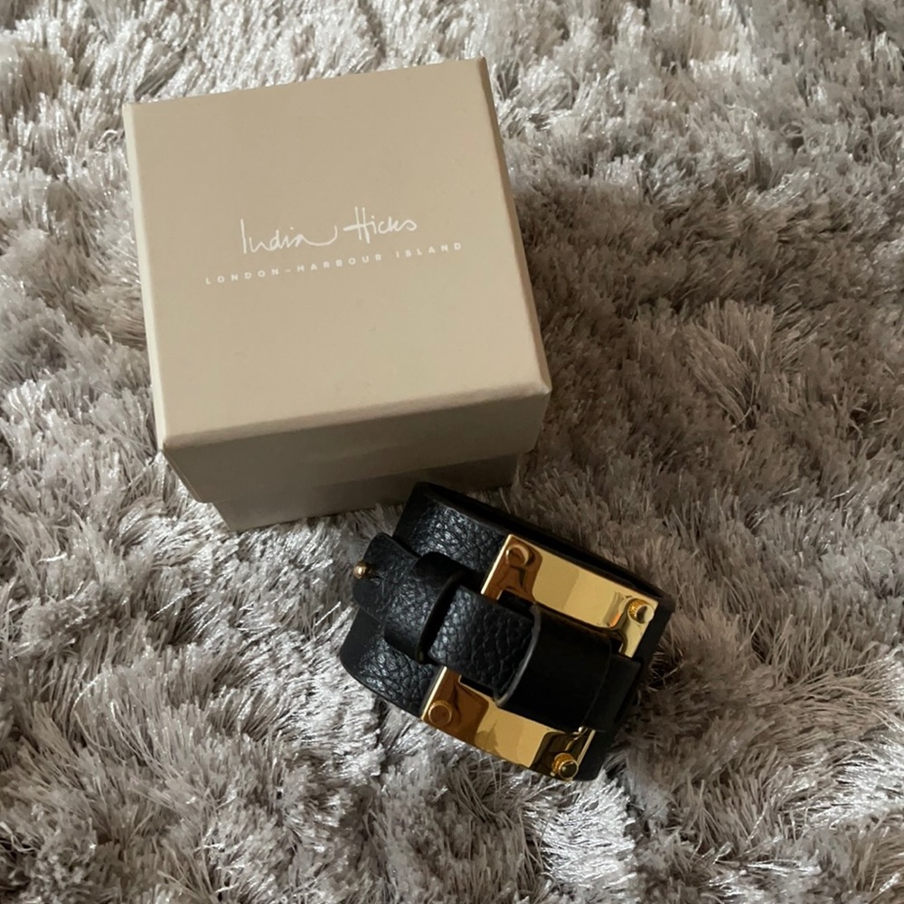 India Hicks Leather Bracelet